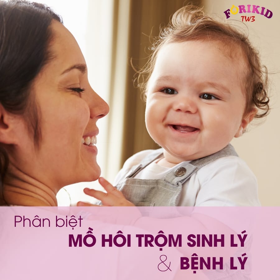 Phân biệt mồ hôi trộm sinh lý và mồ hôi trộm bệnh lý