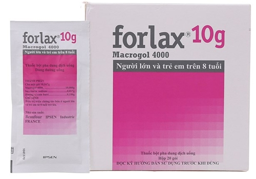 Forlax là thuốc trị táo bón được khuyến cáo dùng cho người lớn và trẻ em trên 8 tuổi
